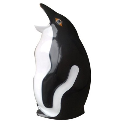 Thùng rác chim cánh cụt frp [ Cao 85cm, rộng 40cm ]