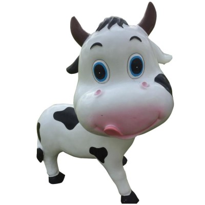 Mô hình  tượng  bò sữa composite [ dài 1700x900x1000mm]