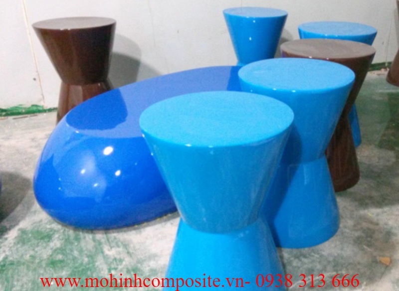 bàn ghế bằng composite đẹp