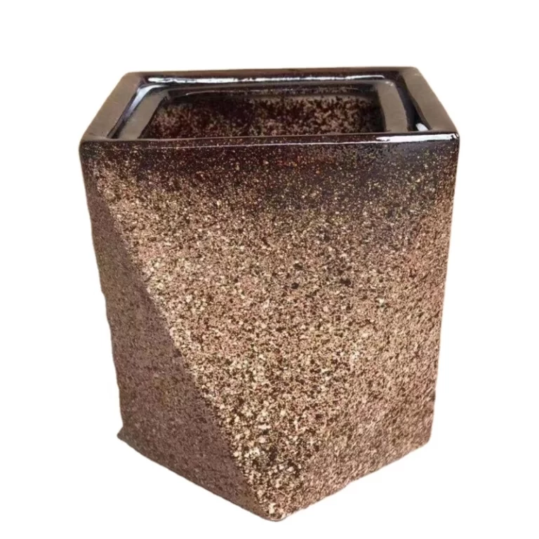 Chậu hoa chất liệu composite hình vuông cổ điển [ 43x43x44cm ]