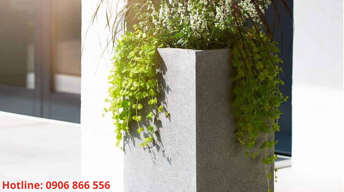 chậu composite hình chữ nhật nhận thiết kế chậu composite theo yêu cầu - Chậu composite hình chữ nhật - Nhận thiết kế chậu composite theo yêu cầu
