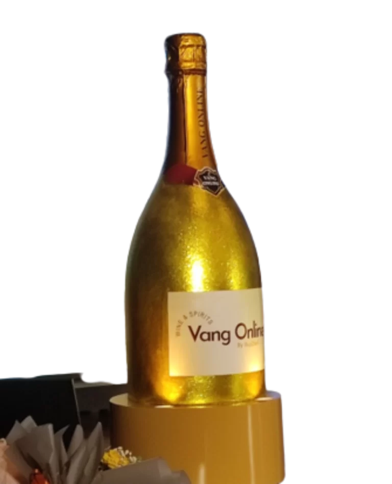 Mô hình quảng cáo composite chai rượu vang