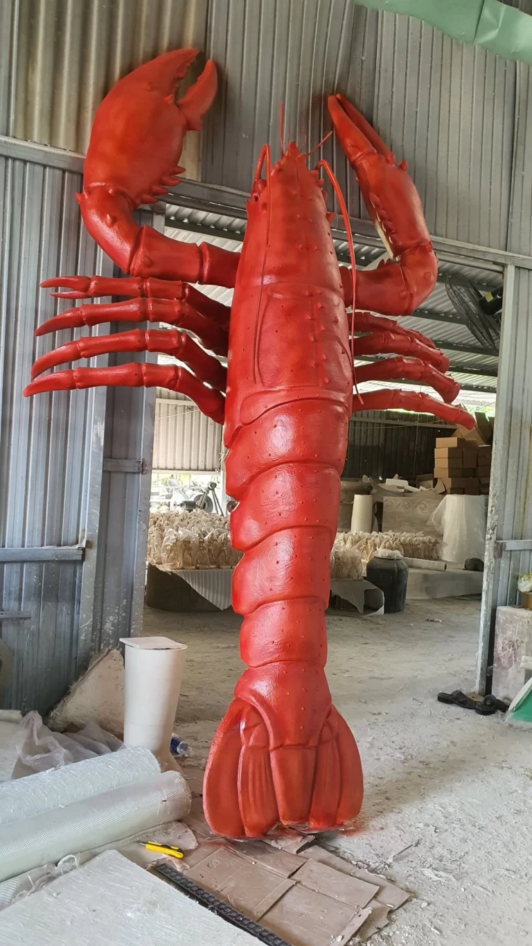 Mô hình quảng cáo composite tôm hùm