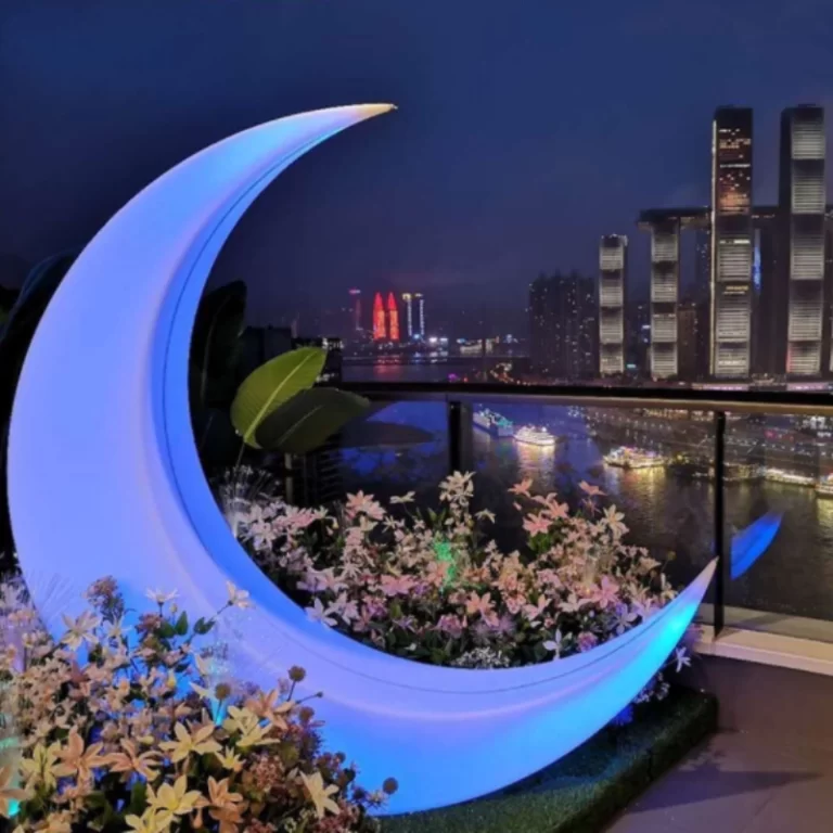 Mô hình trang trí trung thu composite độc đáo