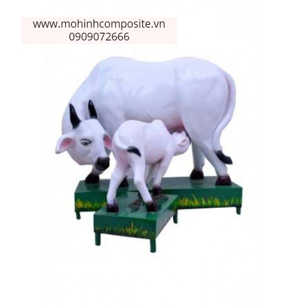 tượng bò composite - Tượng bò composite