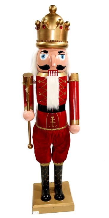 Mô Hình Ông Già Noel Composite Khổng Lồ 160cm Có Đèn LED Âm Nhạc Trang Trí Sự Kiện Mô Hình Ông Già Noel Composite Khổng Lồ 160cm Có Đèn LED Âm Nhạc Trang Trí Sự Kiện — góc nhìn thực tế từ xưởng sản xuất composite